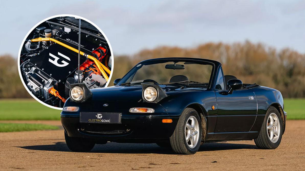 Классикалық Mazda MX-5 электромобильге айналды