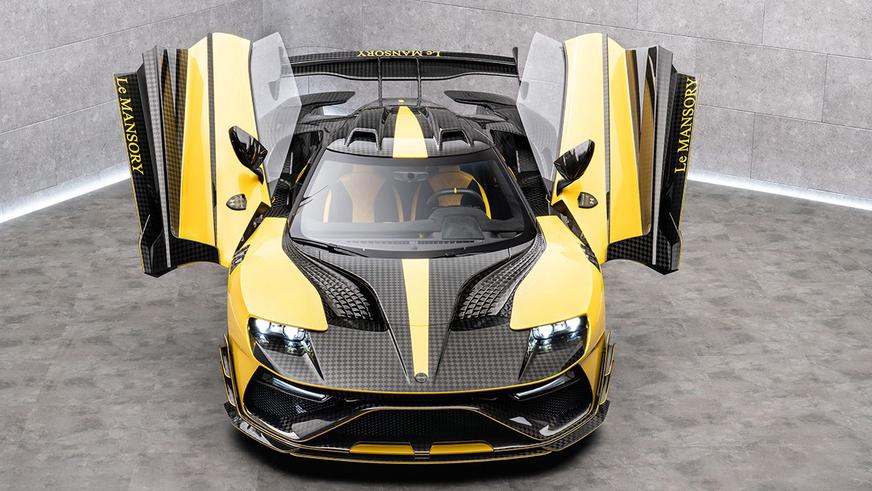 Ателье Mansory и марка спортивной одежды создали экстремальный Ford GT