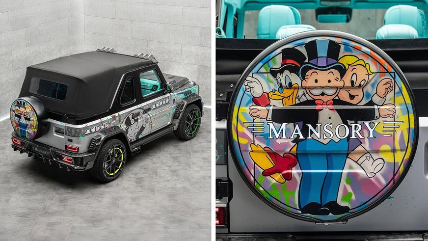 Гелик в стиле Монополии построили в Mansory