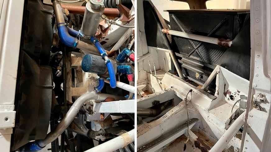 Кузов “Нивы”, подготовленный под международные ралли, продают во Франции