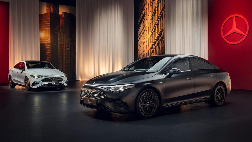 Новый Mercedes-Benz CLA представлен как электрокар и гибрид