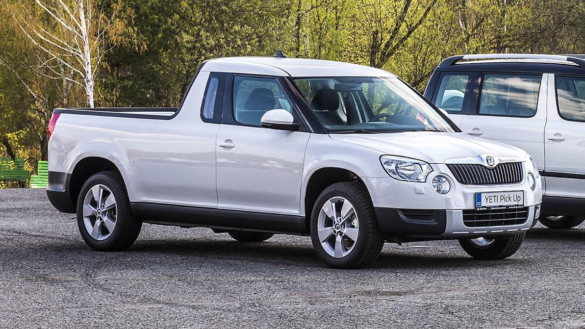 Škoda Yeti мог быть полноприводным пикапом