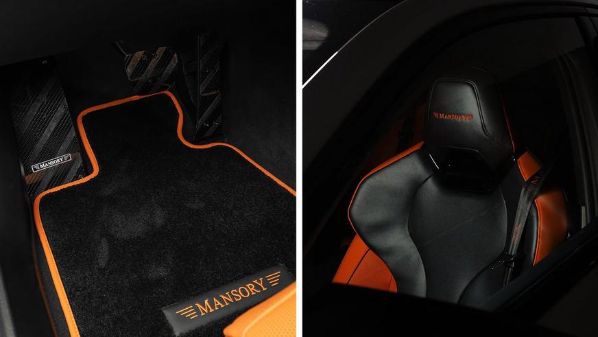Ателье Mansory форсировало и украсило седан BMW M5 Ателье Mansory форсировало и украсило седан BMW M5