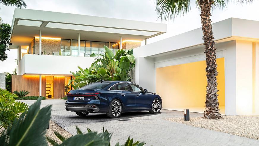 Новый Audi A6 стал аэродинамичным седаном Новый Audi A6 стал аэродинамичным седаном