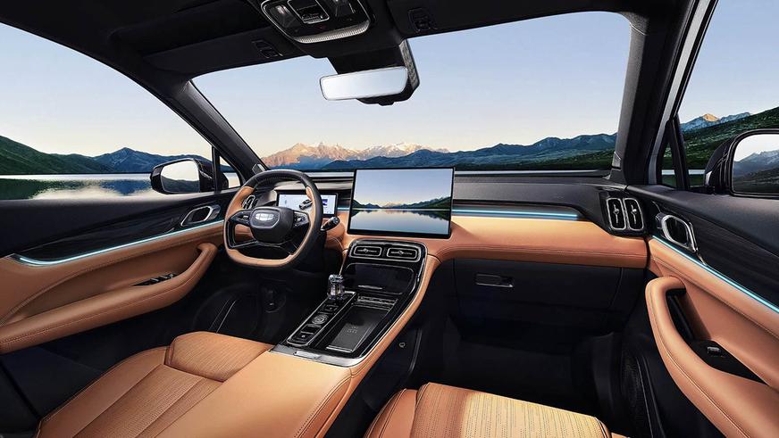 Geely рассекретила новое поколение кроссовера Atlas