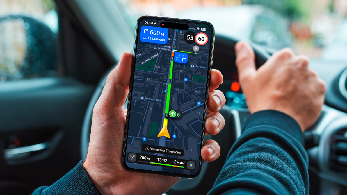 Светофоры добрались до казахстанских навигаторов