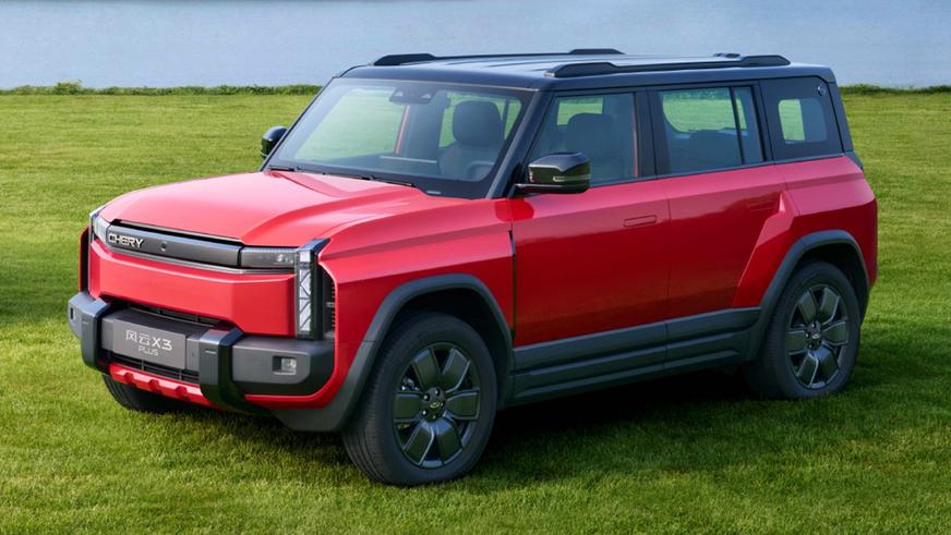 Chery показала два недорогих электрокроссовера из линейки Fulwin