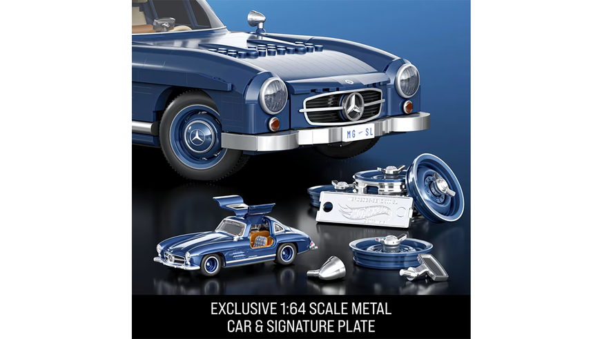 Hot Wheels впервые выпустит сборные машинки по образцу Lego