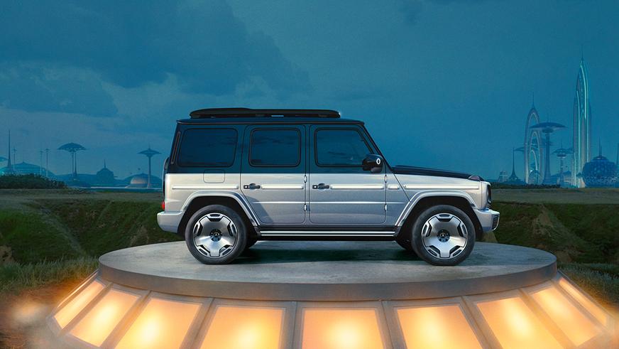 Так выглядит электрический Mercedes-Benz G-Class
