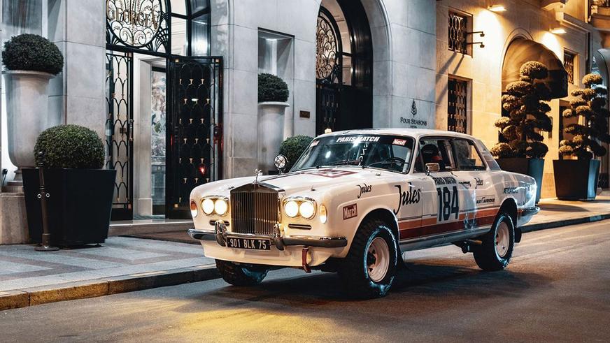 На аукцион выставили культовый Rolls-Royce, участвовавший в «Дакаре»