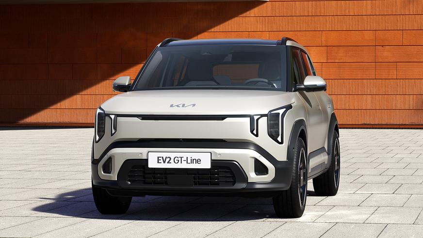 Kia привезла в Европу серийный EV2