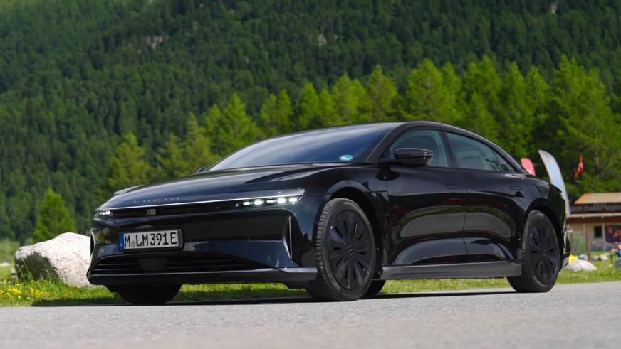Электрокар Lucid Air поставил рекорд по дальнобойности