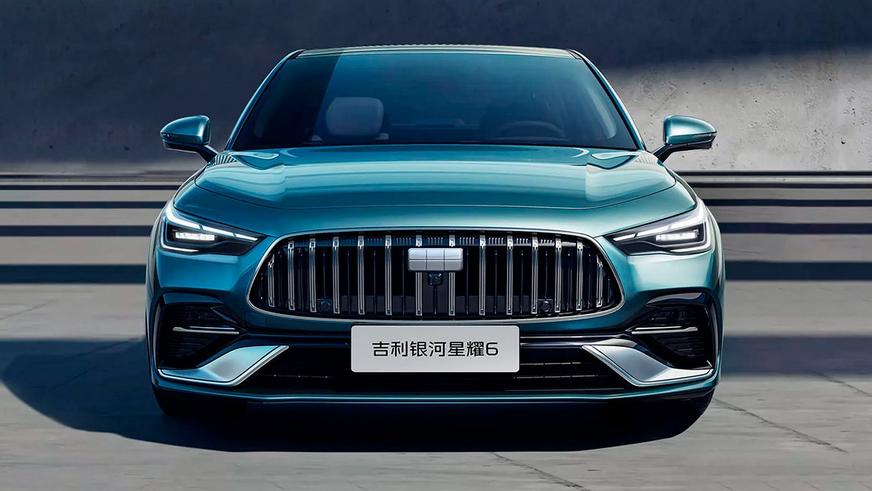 Показан седан Geely с «оскалом» AMG