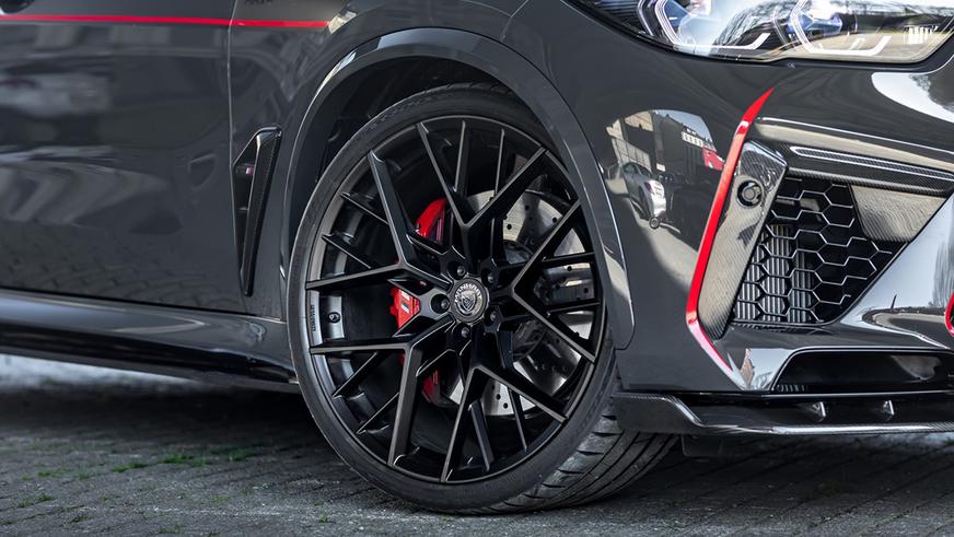 Ателье Manhart форсировало дорестайлинговый BMW X5 M