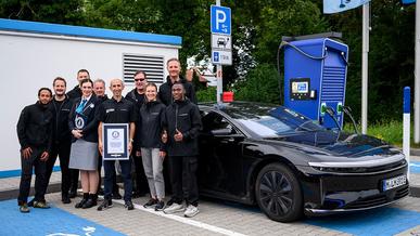 Электрокар Lucid Air поставил рекорд по дальнобойности