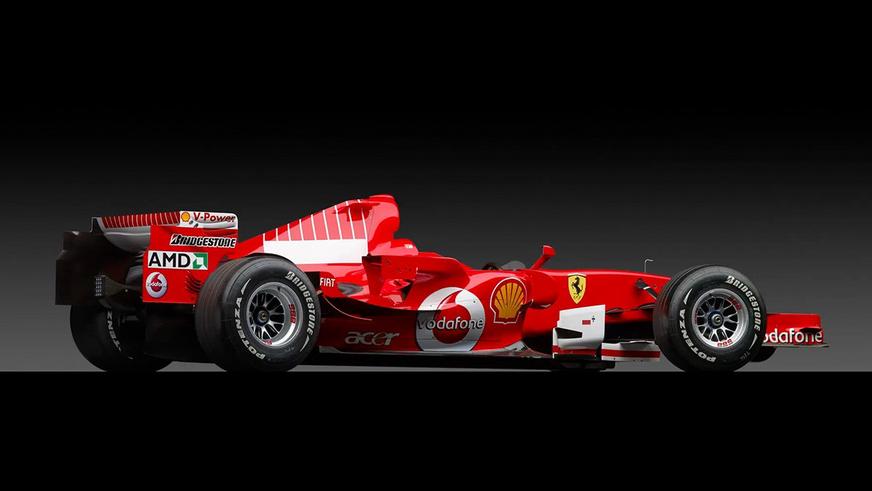 С молотка уйдёт последний болид Ferrari Михаэля Шумахера