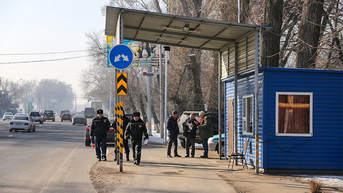 Где появятся новые экопосты на въездах в Алматы