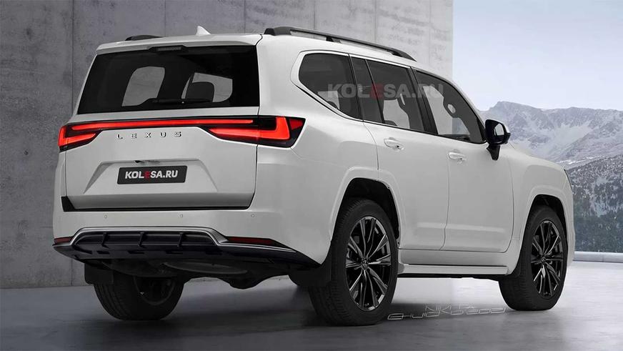 Новый Lexus LX замечен на тестах