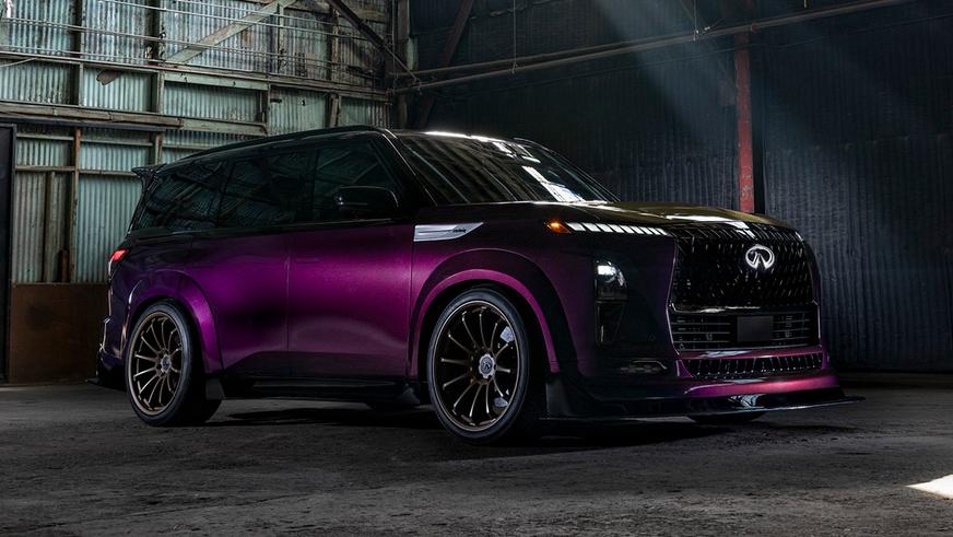 Infiniti установила 1000-сильный двигатель GT-R под капот QX80