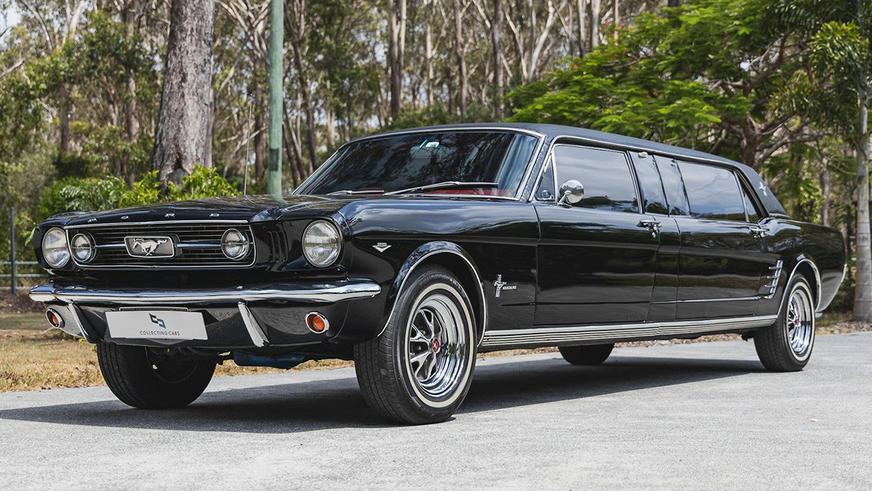 Лимузин Mustang с правым рулём пустили с молотка