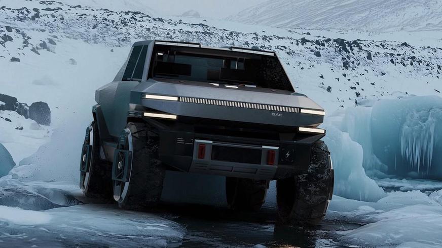GAC выпустит свой Cybertruck. Концептуальный пикап станет серийным