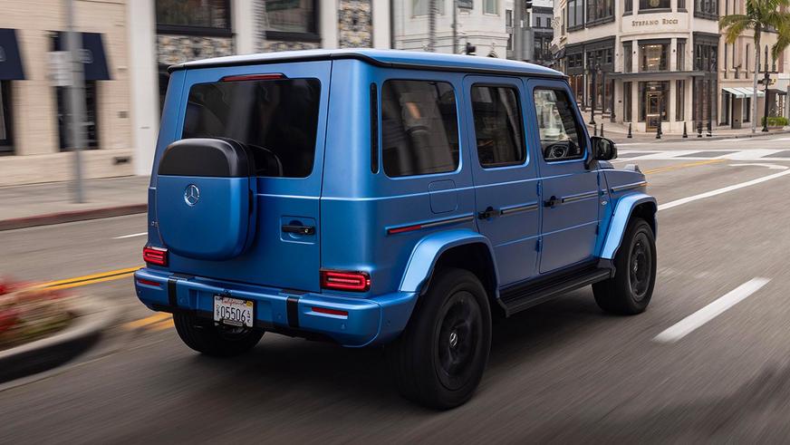 Электрический G-Class потерпел крах