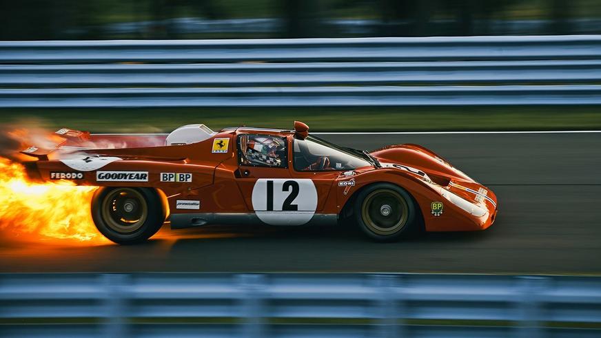 Редчайший Ferrari из 1970-х почти сгорел в США