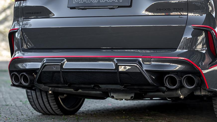Ателье Manhart форсировало дорестайлинговый BMW X5 M