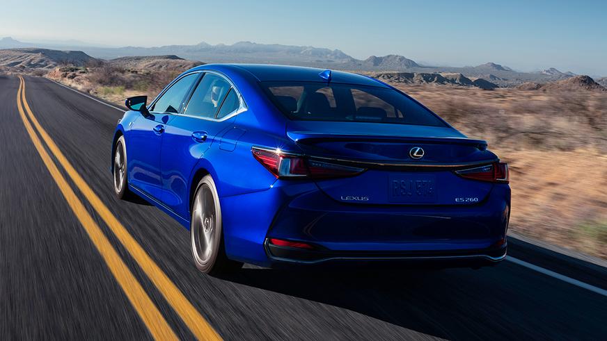 Обновлённый Lexus ES тоже получил вариатор