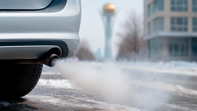 Астанада 10 минут көлік қыздыруға рұқсат берілуі мүмкін