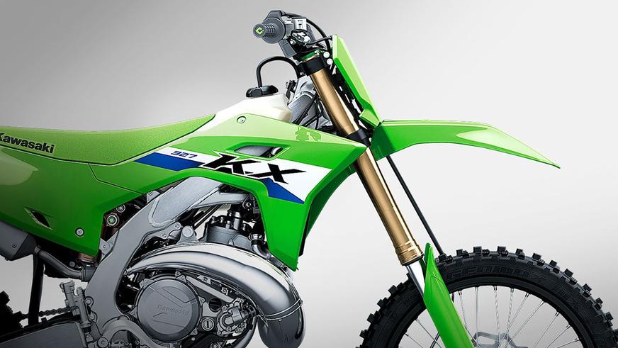 Kawasaki представила 2-тактные мотоциклы KX327 и KX327X