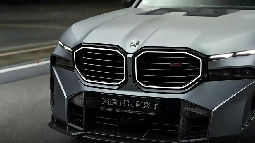 Суперкроссовер BMW XM стал ещё мощнее благодаря Manhart