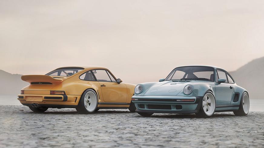 Новый Porsche 911 от Singer получил выдвижные противотуманки