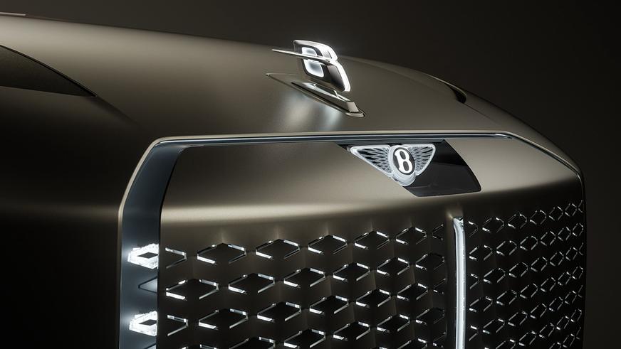 Bentley показала первый электрокар — экзотический 3-местный кроссовер