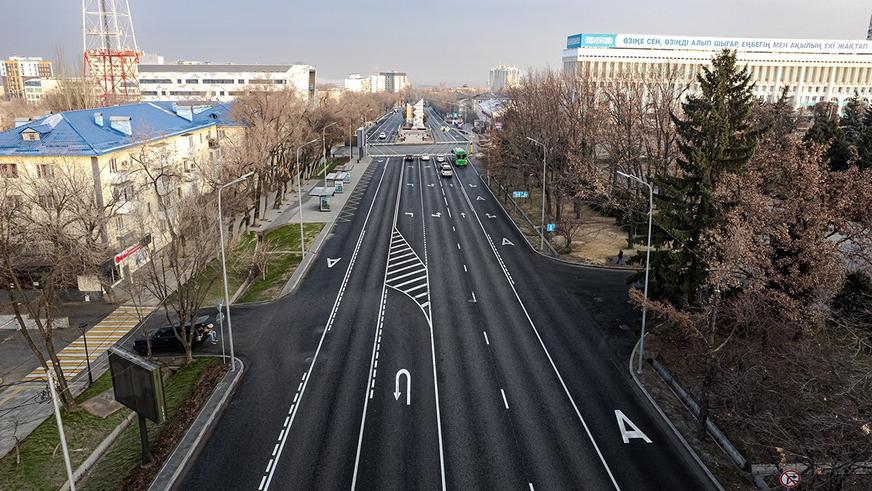 BRT на Желтоксан: как ездить по улице с изменённой разметкой и новыми знаками