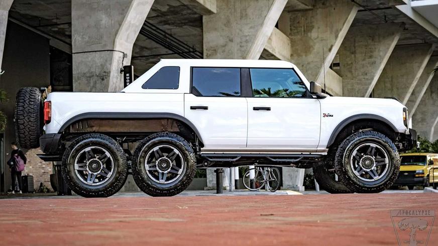 У Ford Bronco появилась шестиколёсная версия