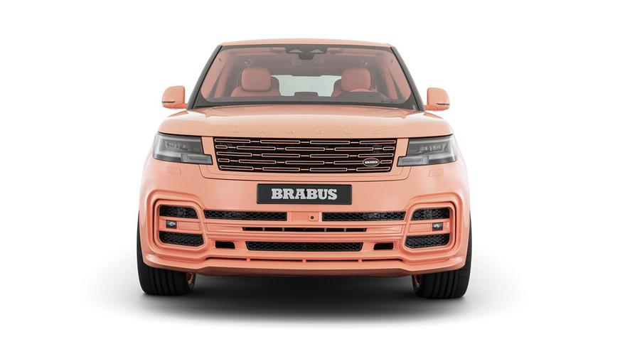 Представлен Brabus 600 Peetch — это персиковый Range Rover