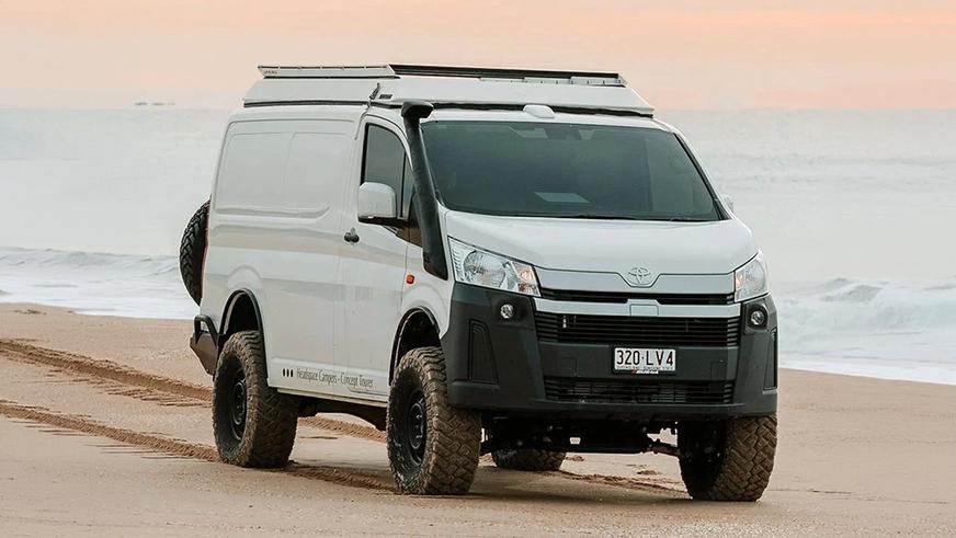 Экспедиционный Toyota HiAce построили в Австралии
