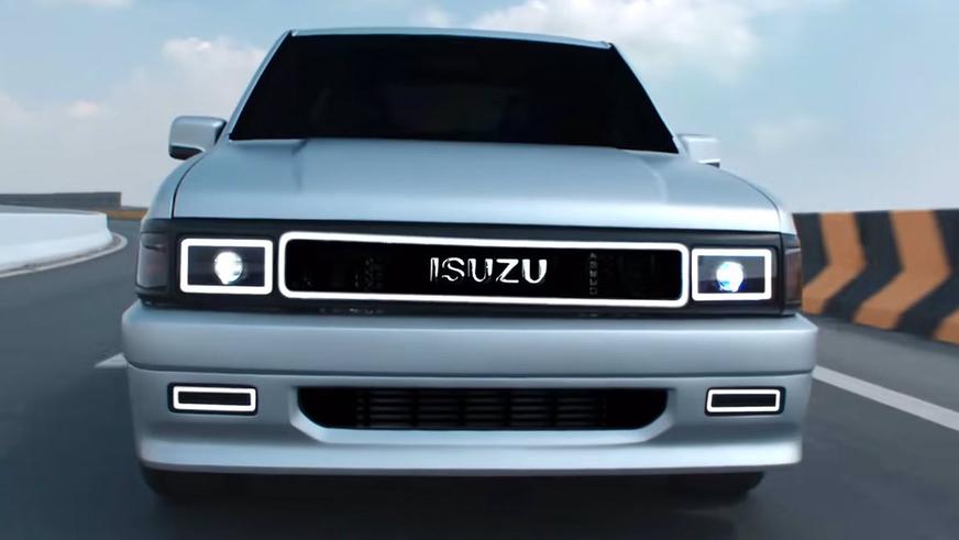 Isuzu показала рестомод Dragon Max на базе 37-летнего пикапа