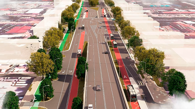 Когда закончат строить BRT на Райымбека в Алматы