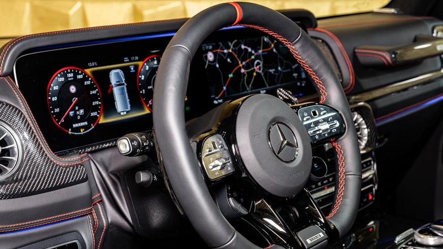 На продажу выставили редчайший Mercedes-AMG G 63 от Brabus. Таких всего десять