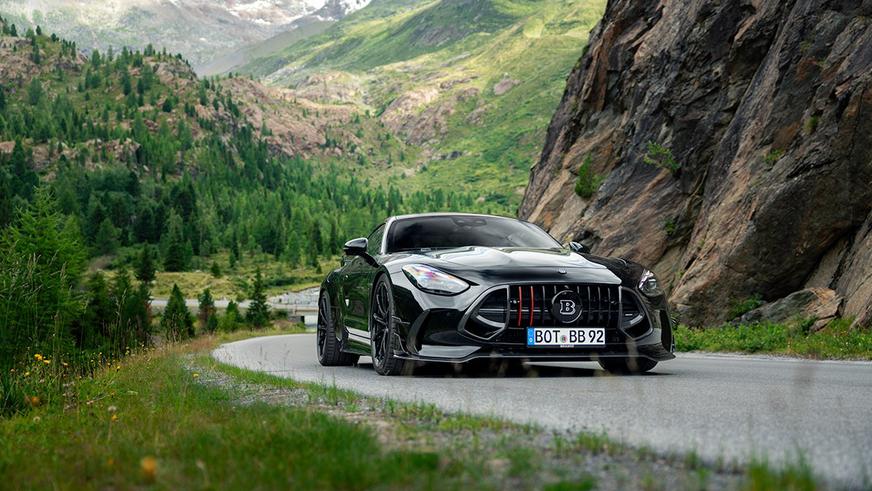 Mercedes-AMG GT получил тысячу сил от Brabus