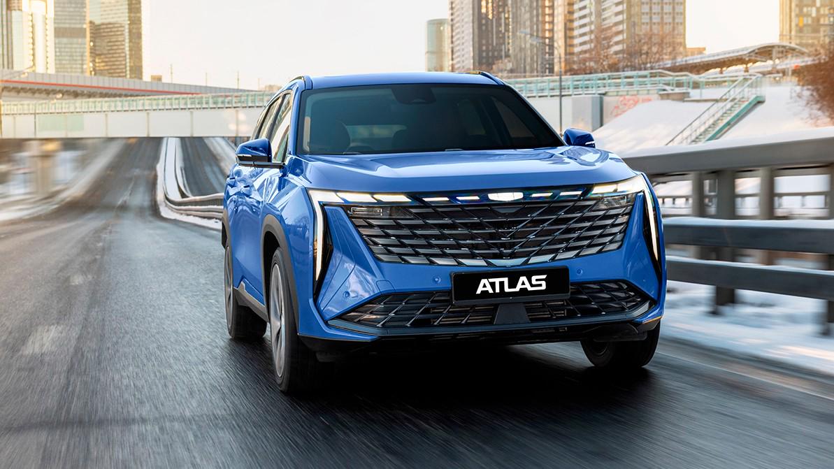 Толық жетекті Geely Atlas саудаға шықты