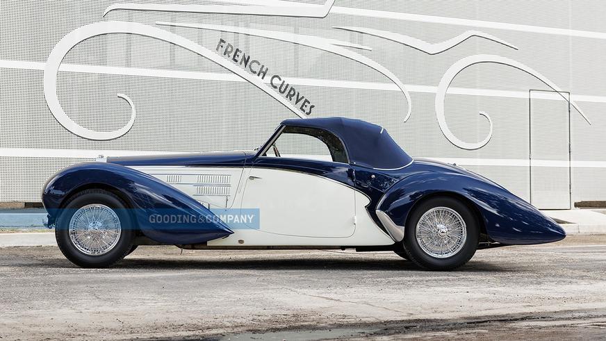 Редчайший довоенный Bugatti оценили в 3.5 миллиона долларов