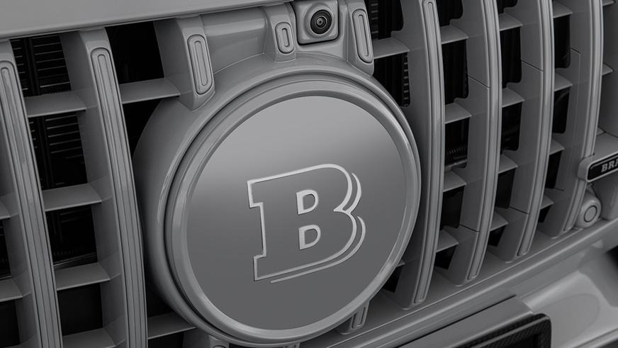 Монохромный Mercedes-Benz S-класса от Brabus: тысяча гибридных «лошадей»