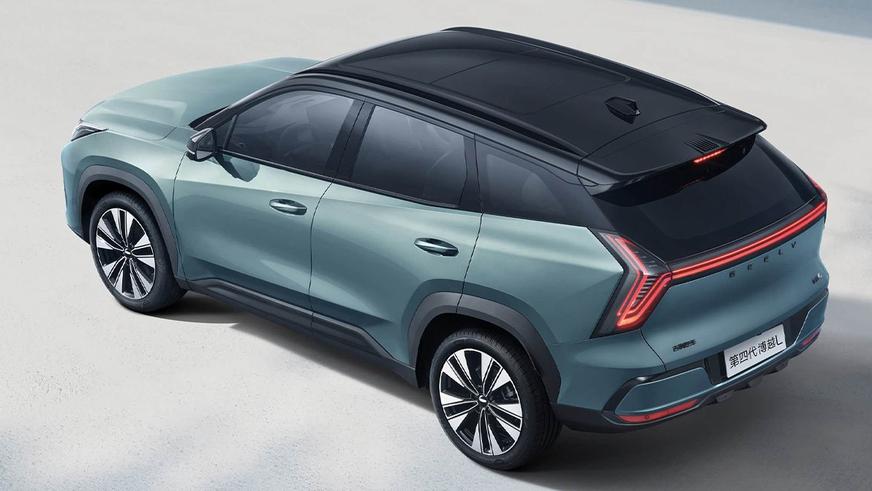Geely рассекретила новое поколение кроссовера Atlas