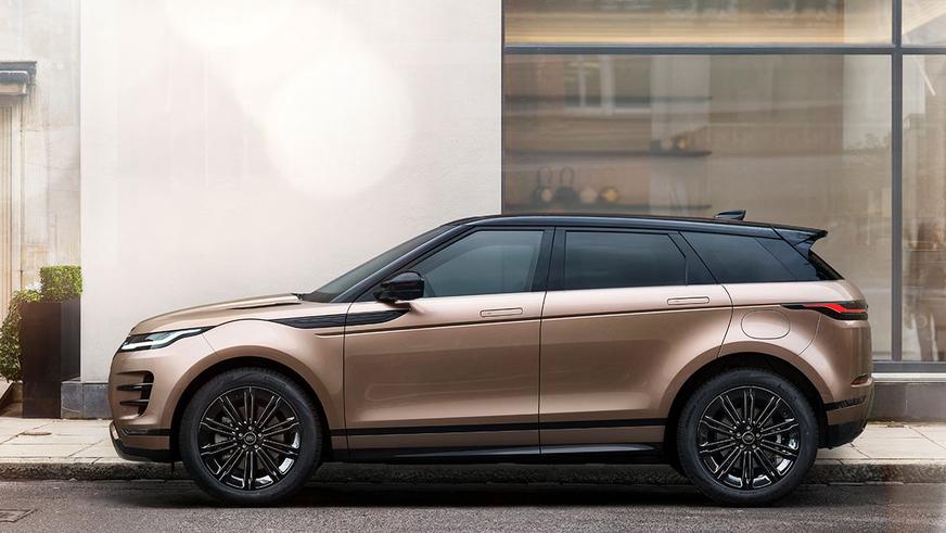 Range Rover Evoque символически обновился снаружи и изнутри