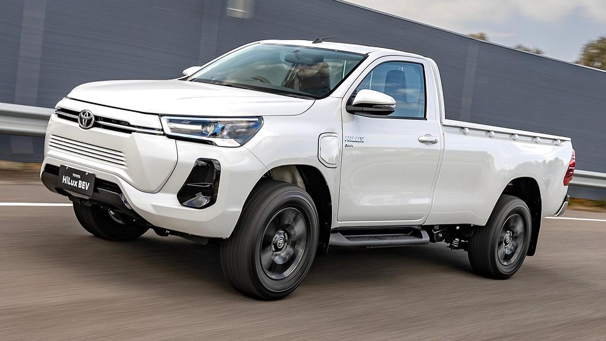 Toyota электропикаптары Таиландта автобус болады