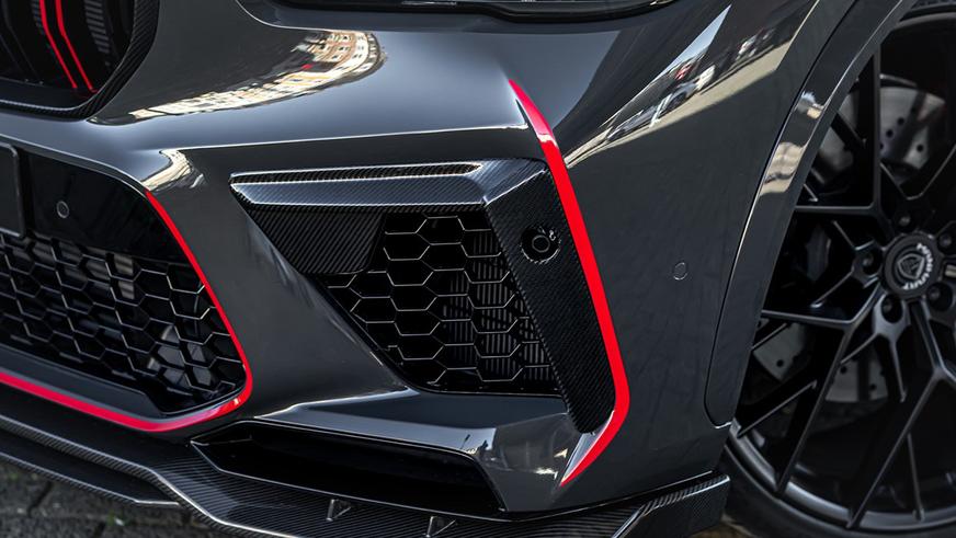 Ателье Manhart форсировало дорестайлинговый BMW X5 M