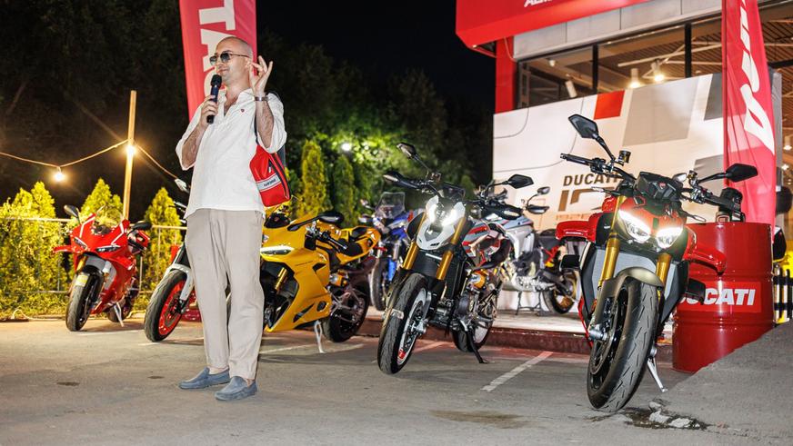Обновлённый модельный ряд Ducati представили в Алматы